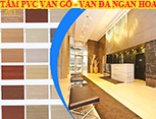 TẤM PVC VÂN GỖ, VÂN ĐÁ
