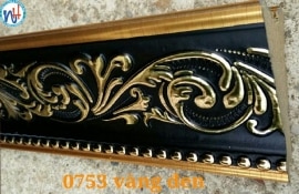 MẪU KHUNG TRANH 0753 VÀNG ĐEN