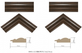 MẪU PHÀO KHUNG TRANH 8003-152 BROWN