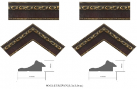 MẪU PHÀO KHUNG TRANH 9003-1BROWN