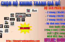 CHỌN BỘ KHUNG TRANH ĐẸP NH11