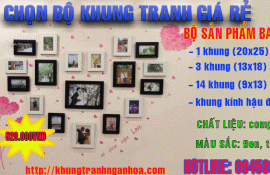 BỘ KHUNG TRANH ĐẸP NH8