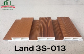 LEN TƯỜNG NHỰA 3S-013 (LAND GỖ NHỰA)