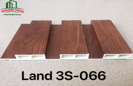 LEN TƯỜNG NHỰA 3S-066 (LAND GỖ NHỰA)