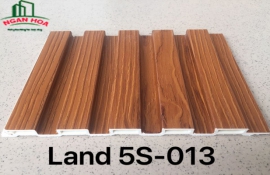 LEN TƯỜNG NHỰA 5S - 013 (LAND GỖ NHỰA)