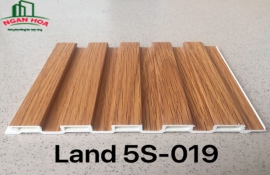 LEN TƯỜNG NHỰA 5S - 019 (LAND GỖ NHỰA)