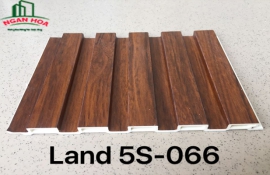 LEN TƯỜNG NHỰA 5S - 066 (LAND GỖ NHỰA)