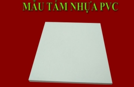 MẪU TẤM NHỰA PVC