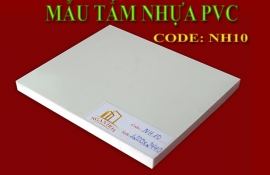 BÁO GIÁ TẤM NHỰA PVC