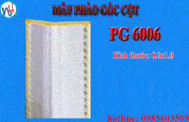 TRANG TRÍ TRẦN NHÀ ĐẸP-MẪU PHÀO GOC PG 6006