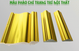 CÁC LOẠI PHÀO NẸP TRANG TRÍ