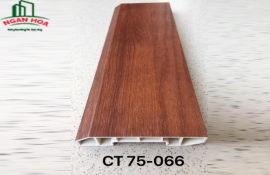 PHÀO LEN CHÂN TƯỜNG PVC CT75-066