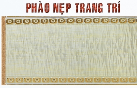 NHÀ MÁY SẢN XUẤT PHÀO NẸP TRANG TRÍ NGÂN HOA