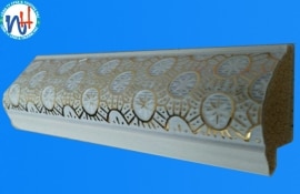 MẪU KHUNG TRANH S006-1 TRẮNG VÀNG