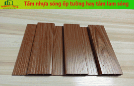 MẪU TẤM NHỰA SÓNG ỐP TƯỜNG HAY TẤM LAM SÓNG
